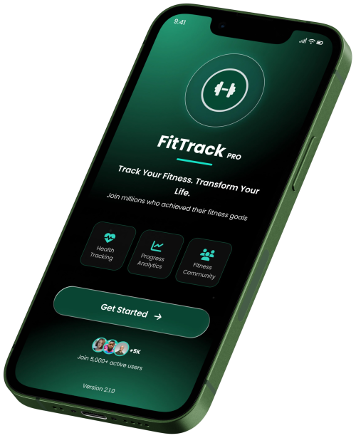 FitTrack Pro App Interface