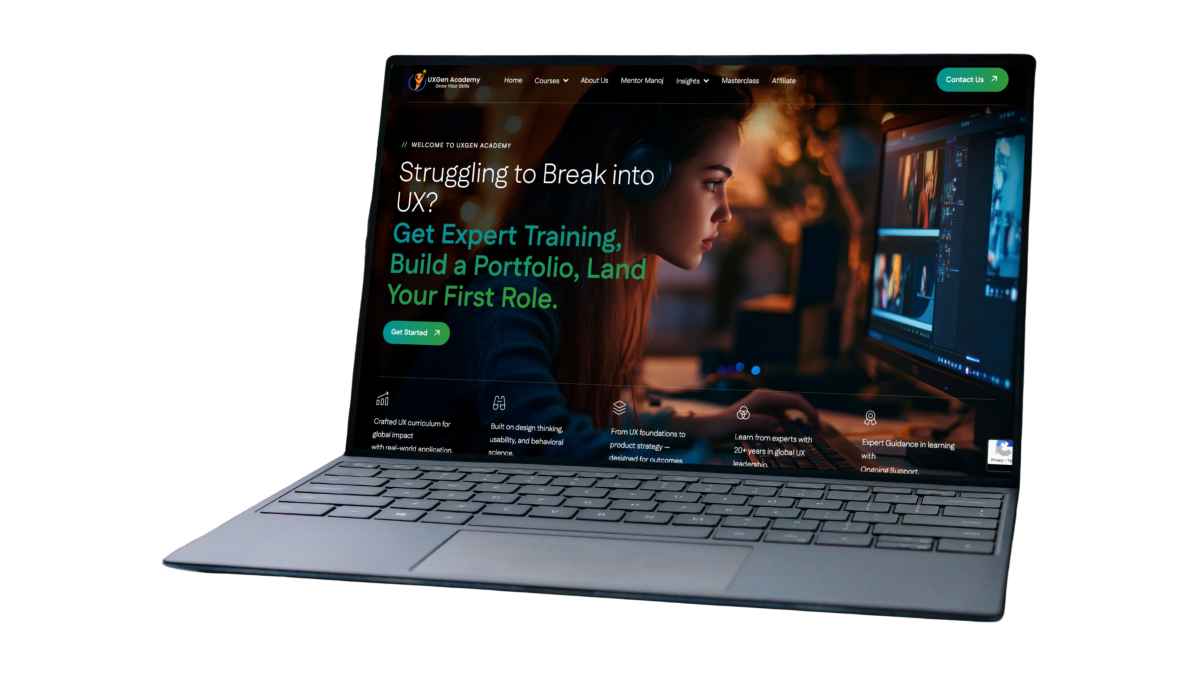 Hero Section - Focused UX Courses