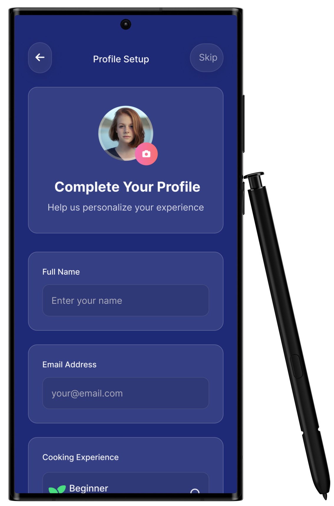 Onboarding Screen
