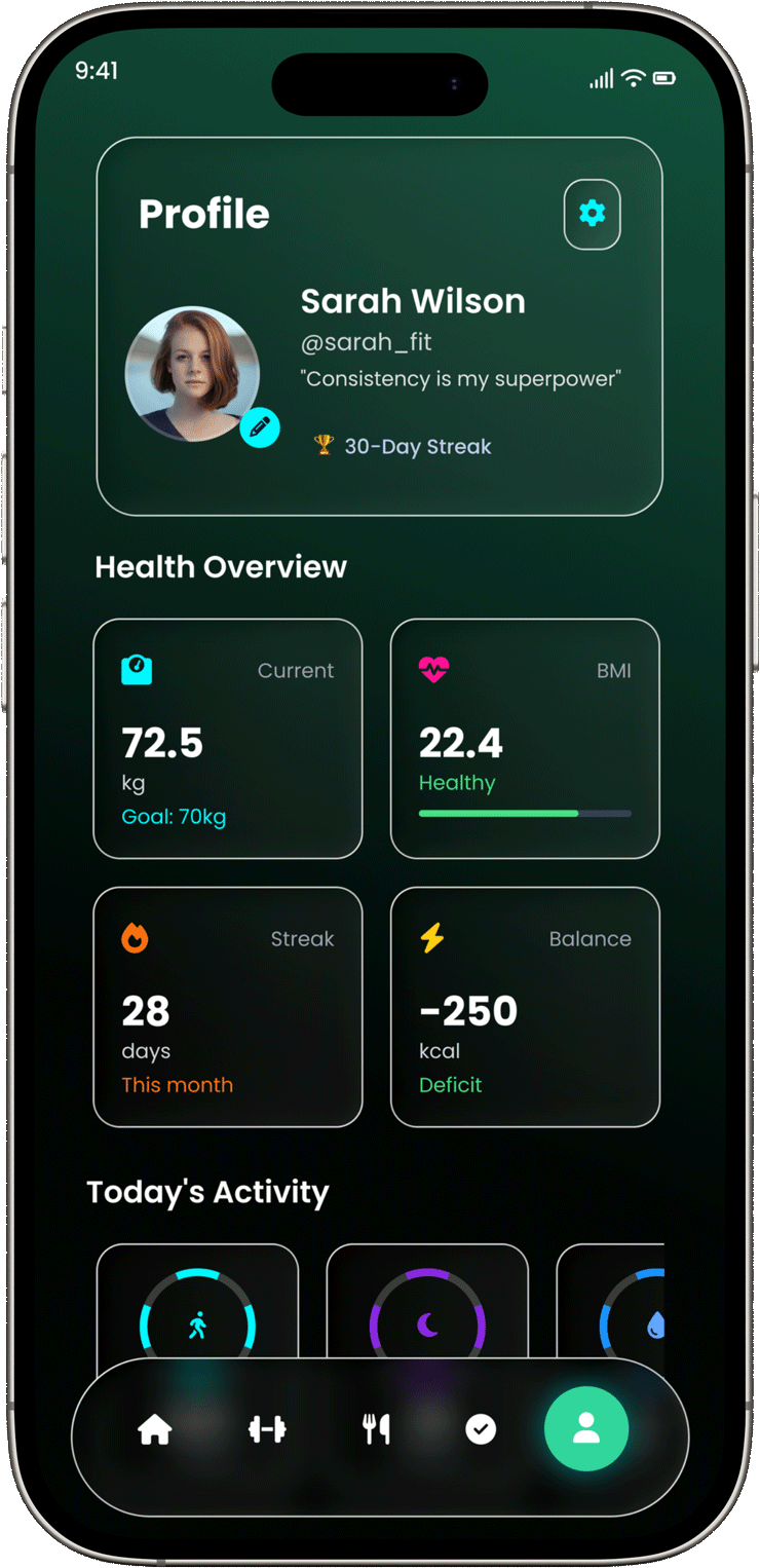 Profile & Settings