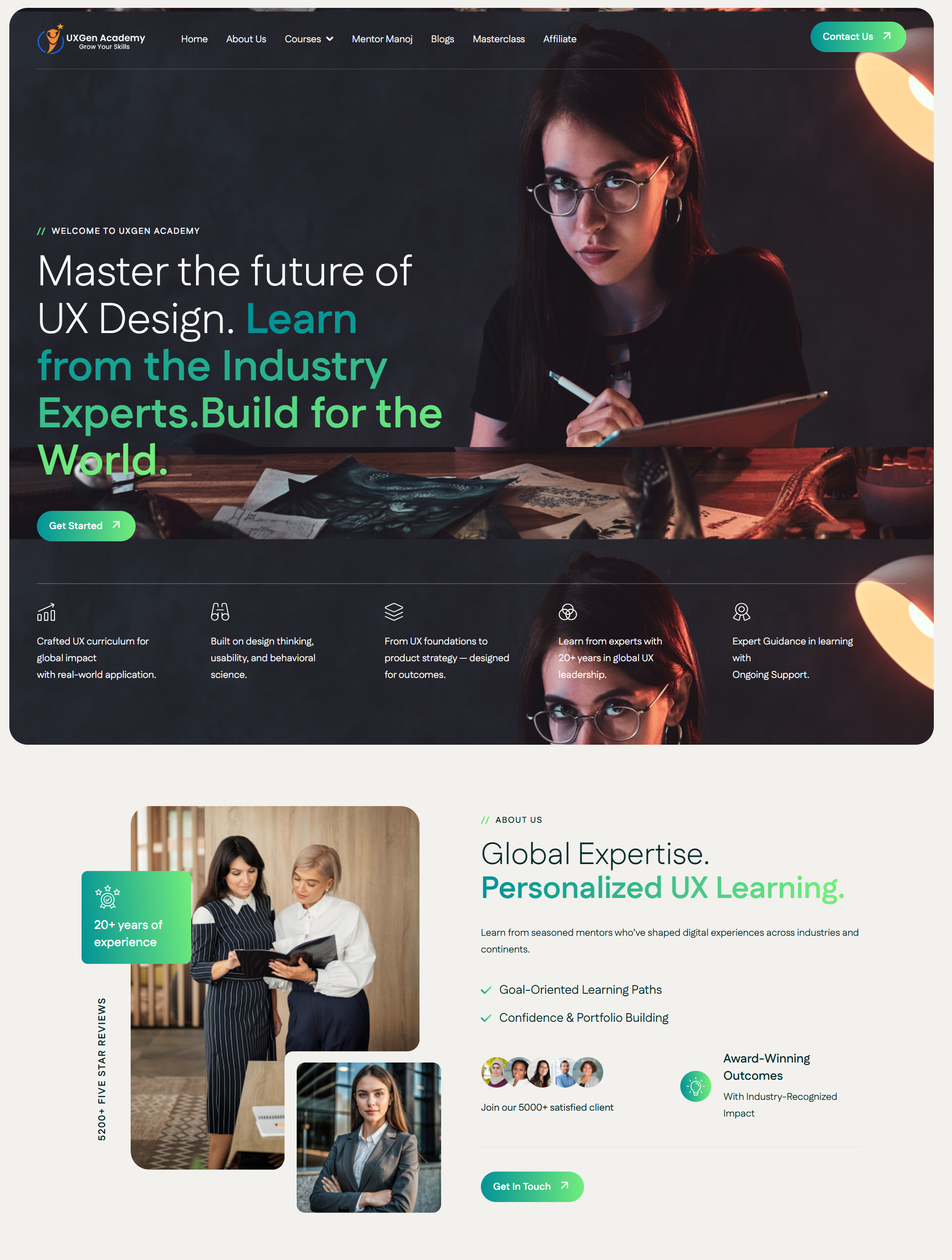 UXGen Academy case study