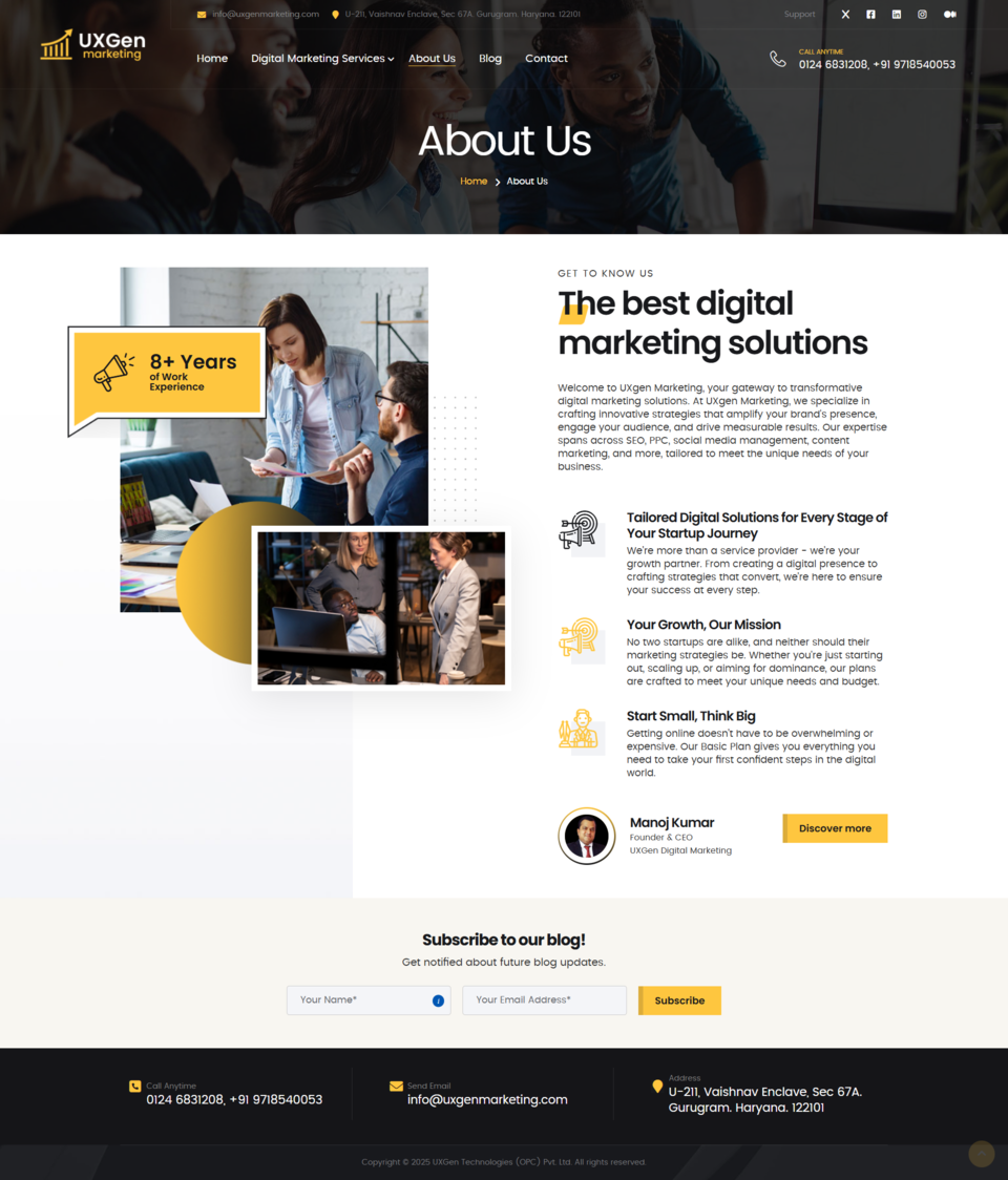About UXGen Marketing