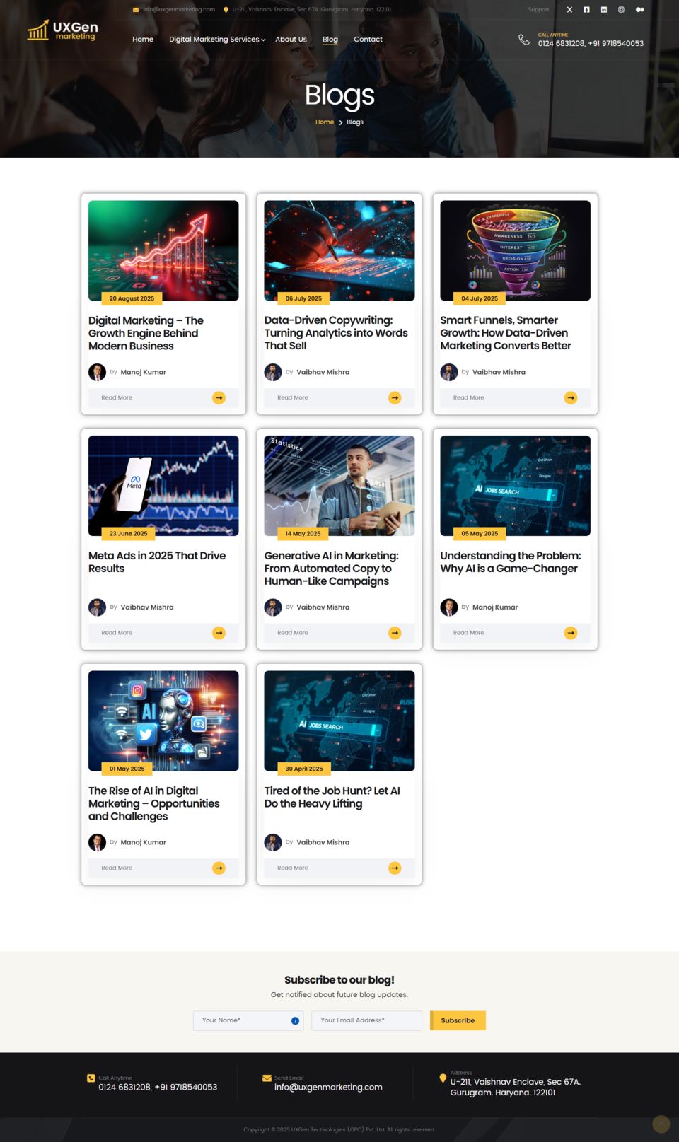 UXGen Marketing Blogs
