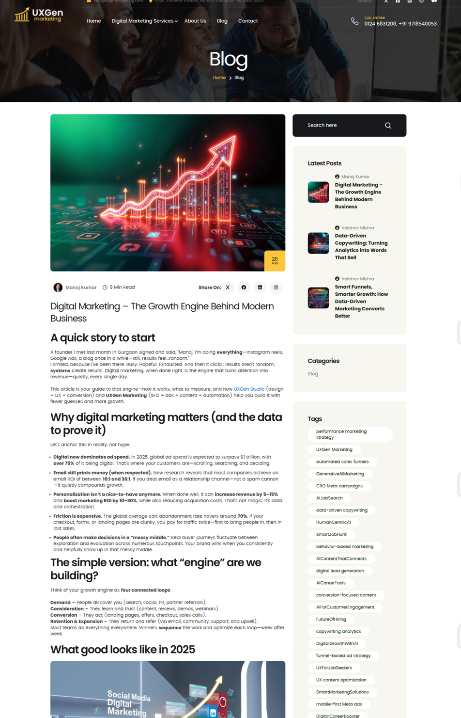 Digital Marketing UXGen Marketing