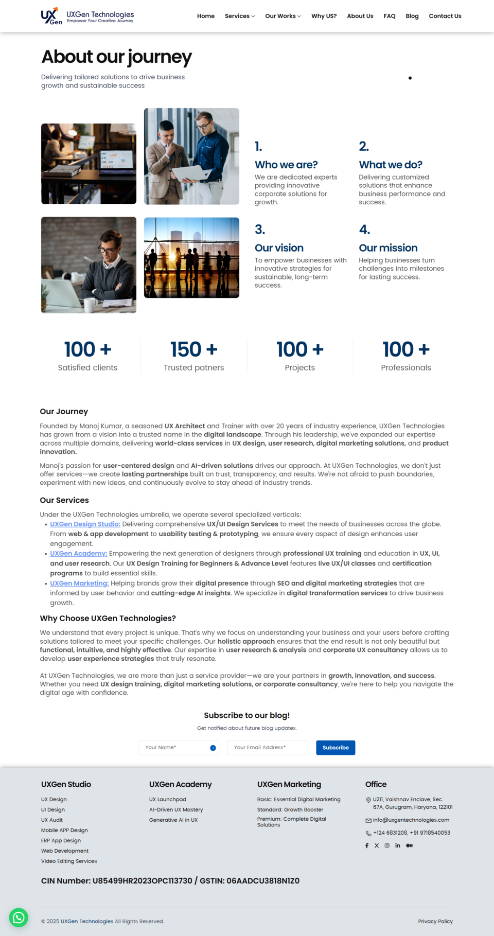 About UXGen Technologies