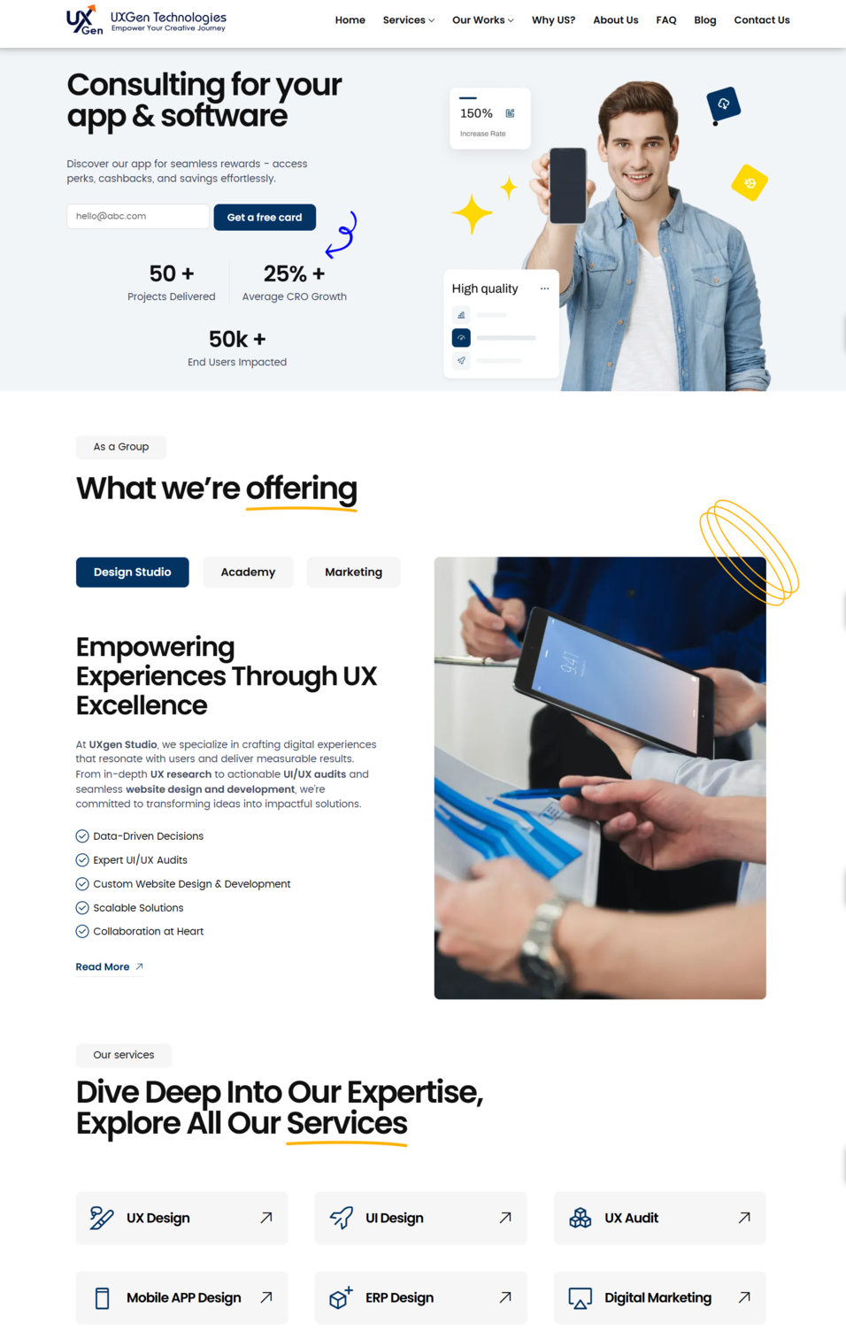 UXGen Technologies Home