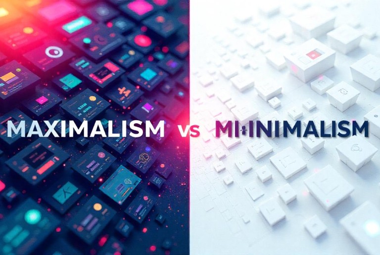 Minimalism vs. Maximalism in UI Design: Crafting Balanced Digital Experiences